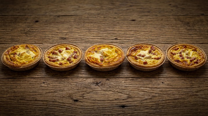 Tartelette quiche lorraine surgelée