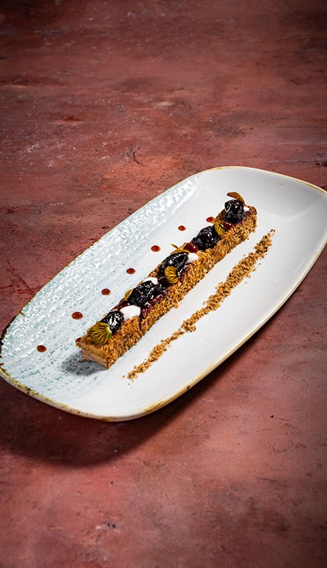 plat avec une belle presentation lezin